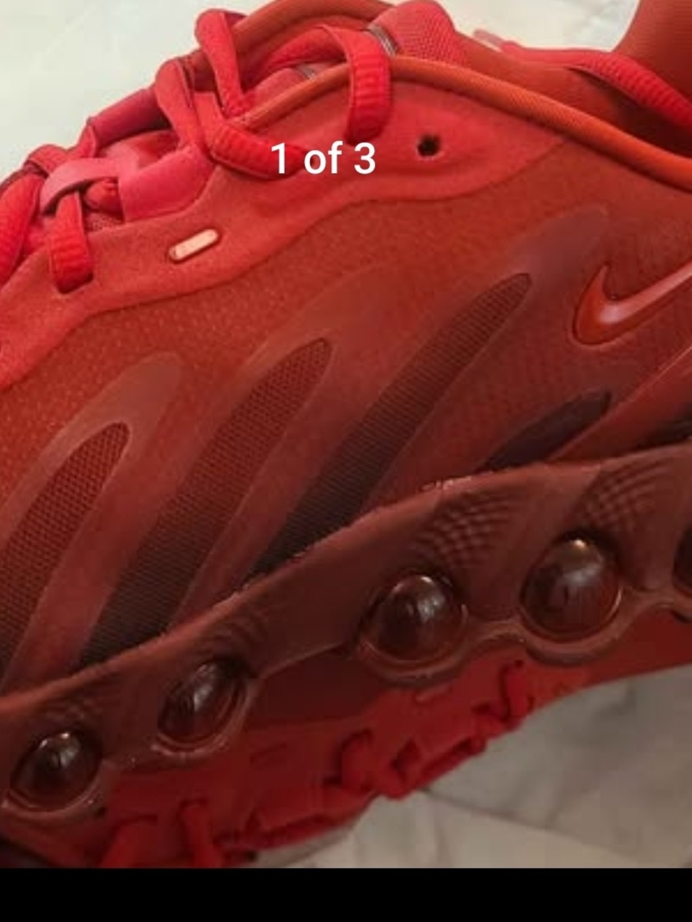 New Nike Air Max Dn8 University Red Sneakers US Women's 7.5/Men's 6